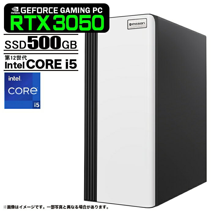 ߥPC ǥȥåץѥ PASOUL S3 ۥ磻 GeForce RTX3050 12 Intel Corei5 1...