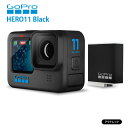 GoPro HERO11 Black CHDHX-111-FW ウェアラブルカメラ GP2チップ 5.3Kビデオ 24.7MP HyperSmooth 5.0 10m防水 HyperSmooth 5.0 スマホに自動送信 ナイトエフェクト●中古 アウトレット