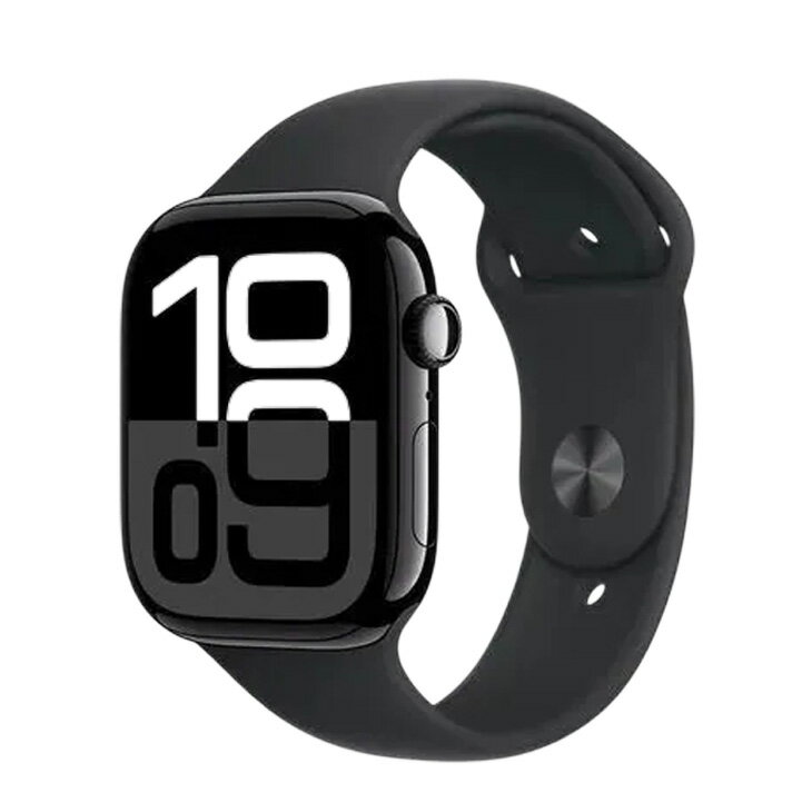 【中古】Apple Watch 10 （GPSモデル）42mm MWWE3J/A　A2997 [ジェットブラックアルミニウムケース スポーツバンド] アップルウォッチ10 ：中古美品 3