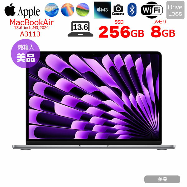 楽天市場】macbook air m3の通販