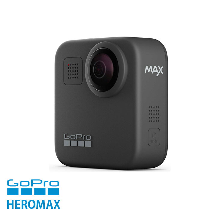 【付属品揃った良品】GoPro MAX CHDHZ-202-FX 360度アクションカメラ 全天球撮影 HEROモード HyperSmooth 手ブレ補正 防水5m Wi-Fi Bluetooth タッチ操作