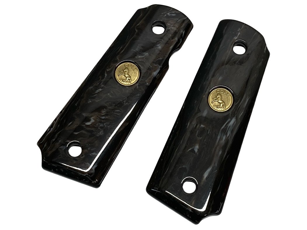 【中古】[キャロムショット] ハニーホーン ブラックグリップ .45AUTO【ランクA・欠品なし】
