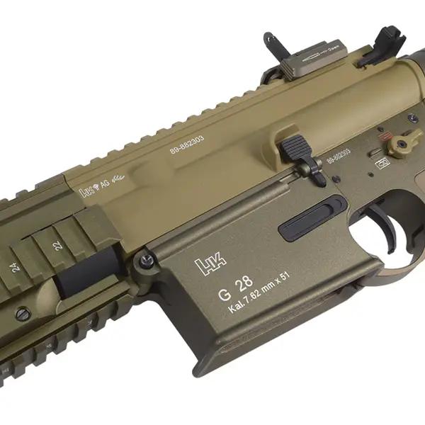 【新品 取寄ご対応】[E&C] 204E H&K G28 16インチ Kestrel V2 BASIC搭載 電動ガン タンカラー