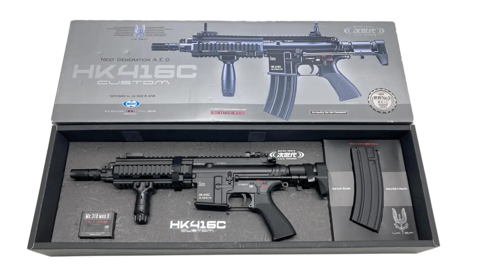 ����š�[����ޥ륤] HK416C CUSTOM ��������ư���� ���硼�ȥե�������å��աڥ��B��������ʪ�����ƤǤ�(Ȣͭ)��