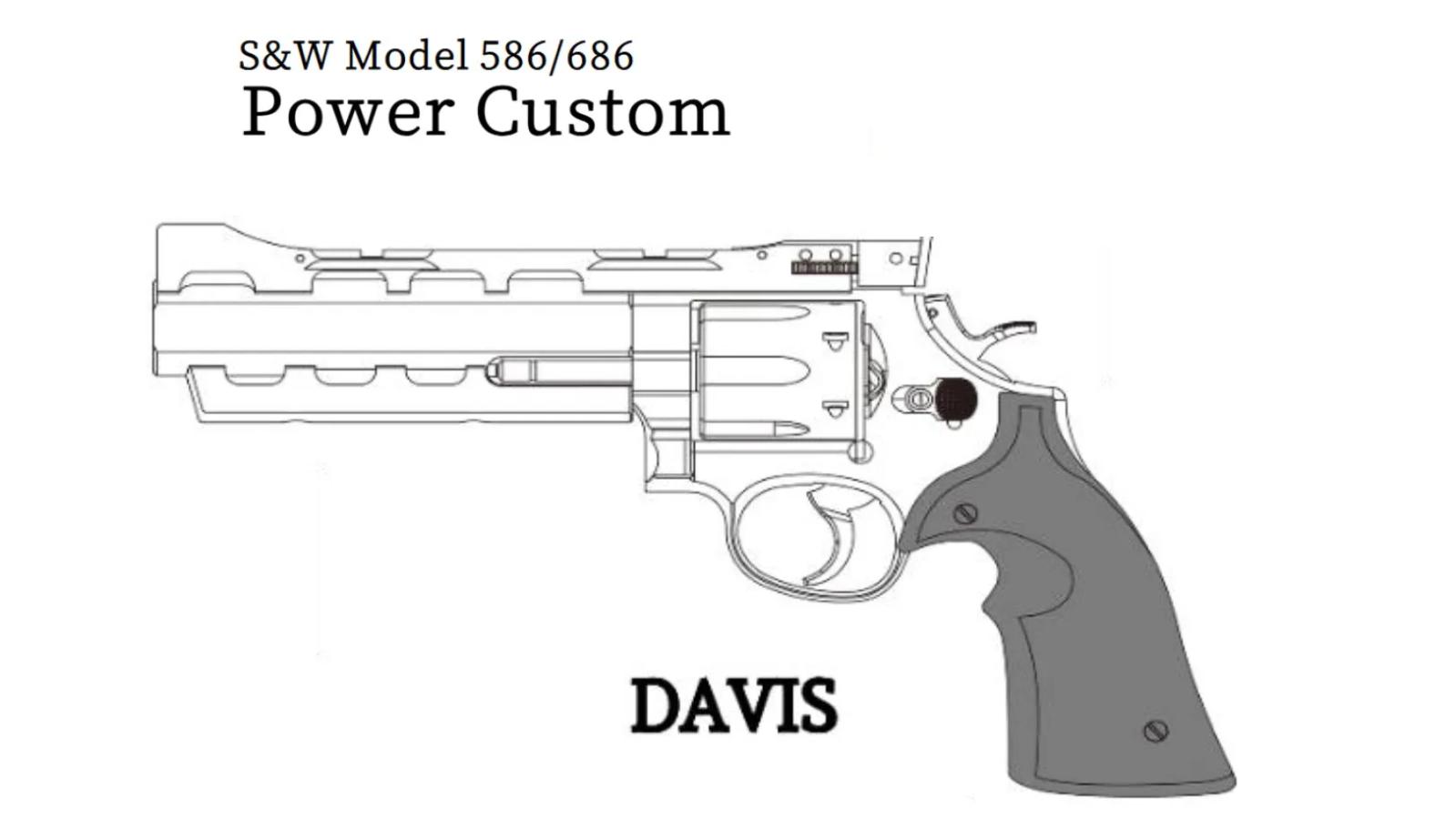 �ڿ��� ͽ������� 26/08����ͽ���[�ޥ륷��] S&W M586_M686 �ѥ�������� �����ѥå���X�����ȥ�å� 6mmBB ������ܥ�С� DAV...