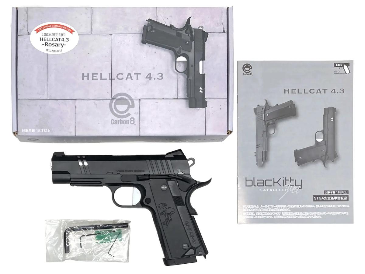 �ڿ��ʡ�[Carbon8] �ե��� HELLCAT4.3 -Rosary- CO2 GBB �����֥����Хå�����̿�����Τ��ˤ��ˡ�