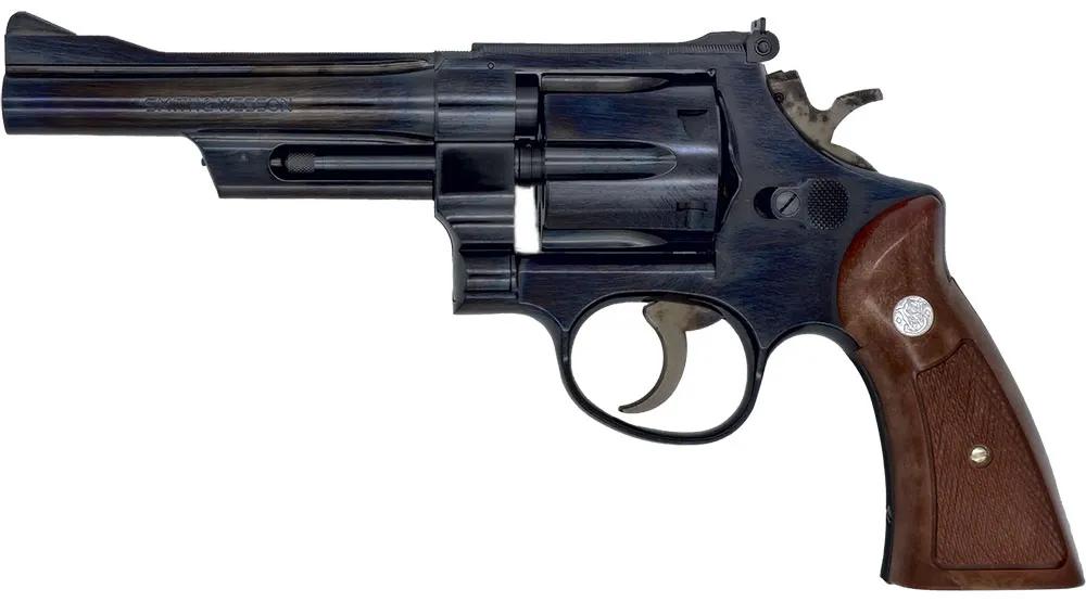 【新品 予約受付中 オマケ付 26/09中旬入荷予定】[タナカワークス] S&W M27 “The .357 Magnum” 5インチ レジスタードマグナム スチールフィニッシュ 発火モデルガン
