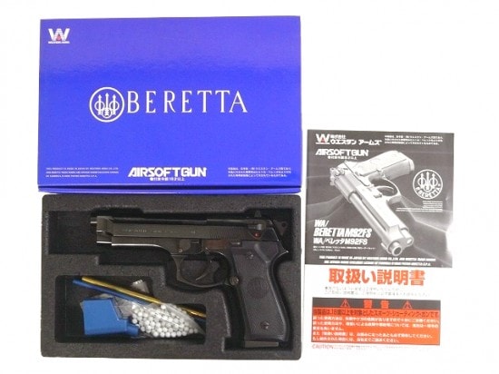 ■【中古美品】WESTERN ARMS WA ベレッタ M92FS オリジナル マグナブローバック ガスガン WA(ウエスタンアームズ) ベレッタM92FSLEON