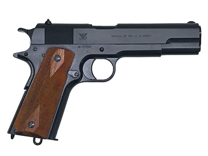 エアガンドットジェーピーの【中古】[リアルマッコイズ] M1911 ミリタリーモデル スプリングフィールドアーモリー ダミーカートモデルガン【ランクB・欠品なし】｜アングル3