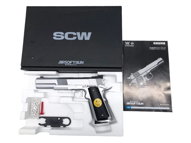 【中古】[ウエスタンアームズ] ウォッチメン 1911 ガスブローバックガン【ランクC・説明書欠品】