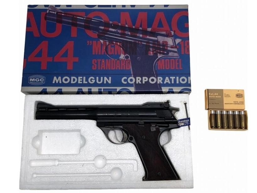 【中古】[MGC] 44オートマグ .44マグナム AMP-180 スタンダードモデル モデルガン  ...