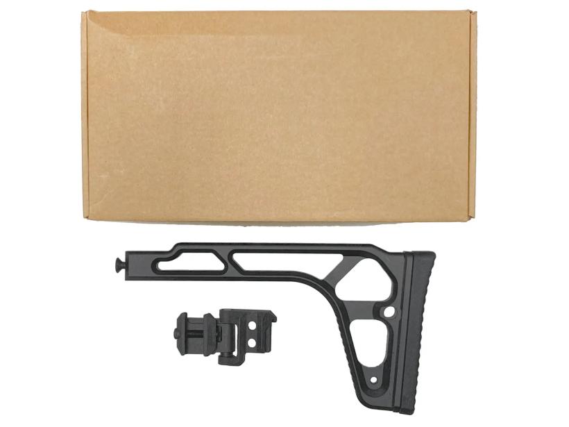 【中古】 5KU SIG SAUER Thinタイプ フォールディングストック 20mm ピカティニー規格レール用 M1913 BK【ランクB 外箱 本体のみ】