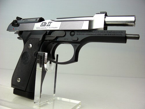 [WA] ベレッタ/beretta M92FS エリートII 2トーン 初期モデル/[中古] ランクA/欠品なし/ガスガン