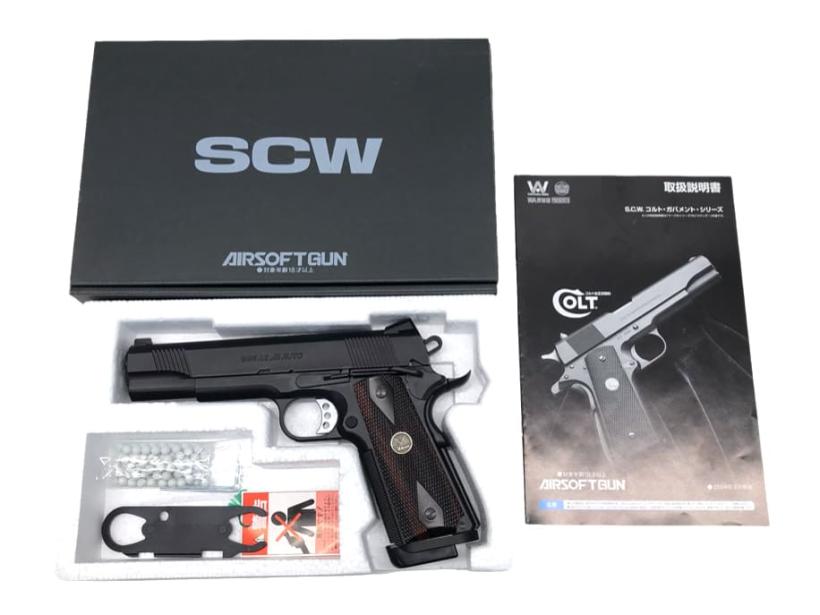 [WA] SCW ウィルソンコンバット FBI トライアルピストル/[中古] ランクA/欠品なし/ガスガン