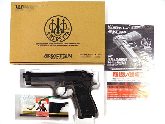 [WA] ベレッタ M92FS オリーブドラブ HW 2トーン/[中古] ランクB/欠品なし/ガスガン