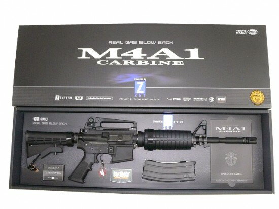 楽天エアガンドットジェーピー[東京マルイ] M4A1カービン リアルガスブローバック アサルトライフル GBB/[新品]/新品です/ガスガン