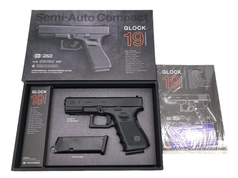 東京マルイ グロック19 / G19 Gen.3 ガスブローバックガン 【ハンマーダウン対策前】/ 中古 ランクA/欠品なし/ガスガン