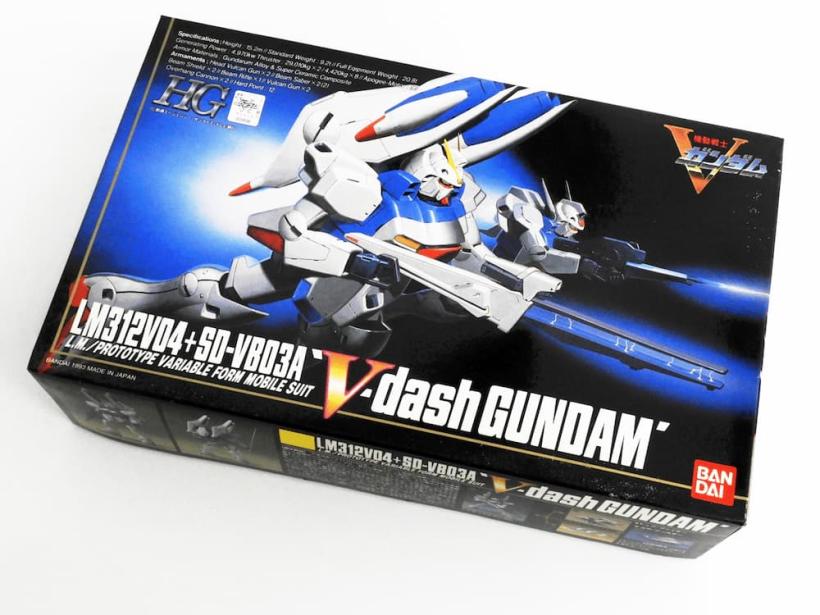 BANDAI 旧 HG 1/100 機動戦士Vガンダム Vダッシュガンダム プラモデル/ 未使用 ランクAA/欠品なし/フィギュア プラモデル