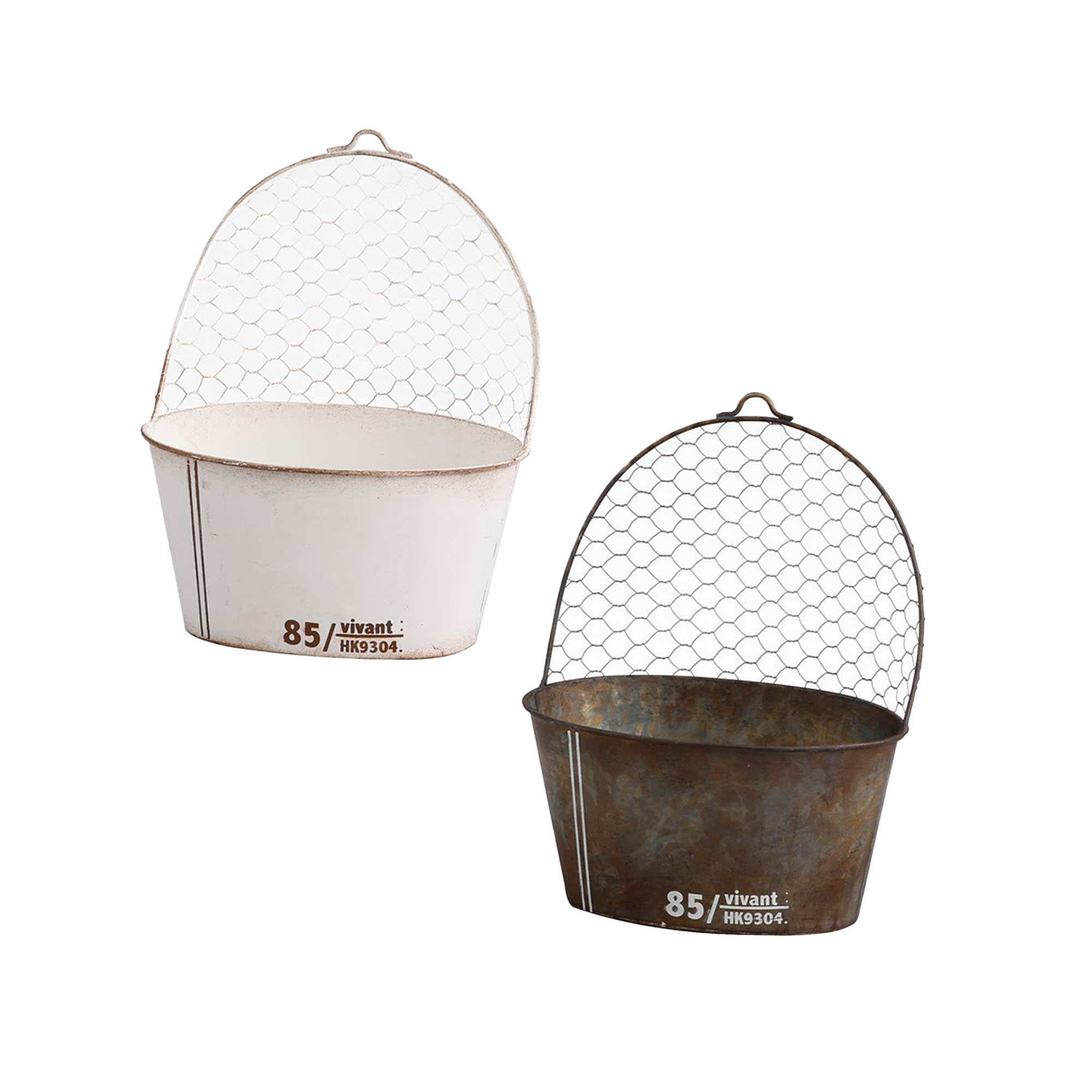 ガーデンニング ポット インテリア 観葉植物 アンティーク アビテ Habiter ラスティック オーバルポッ..