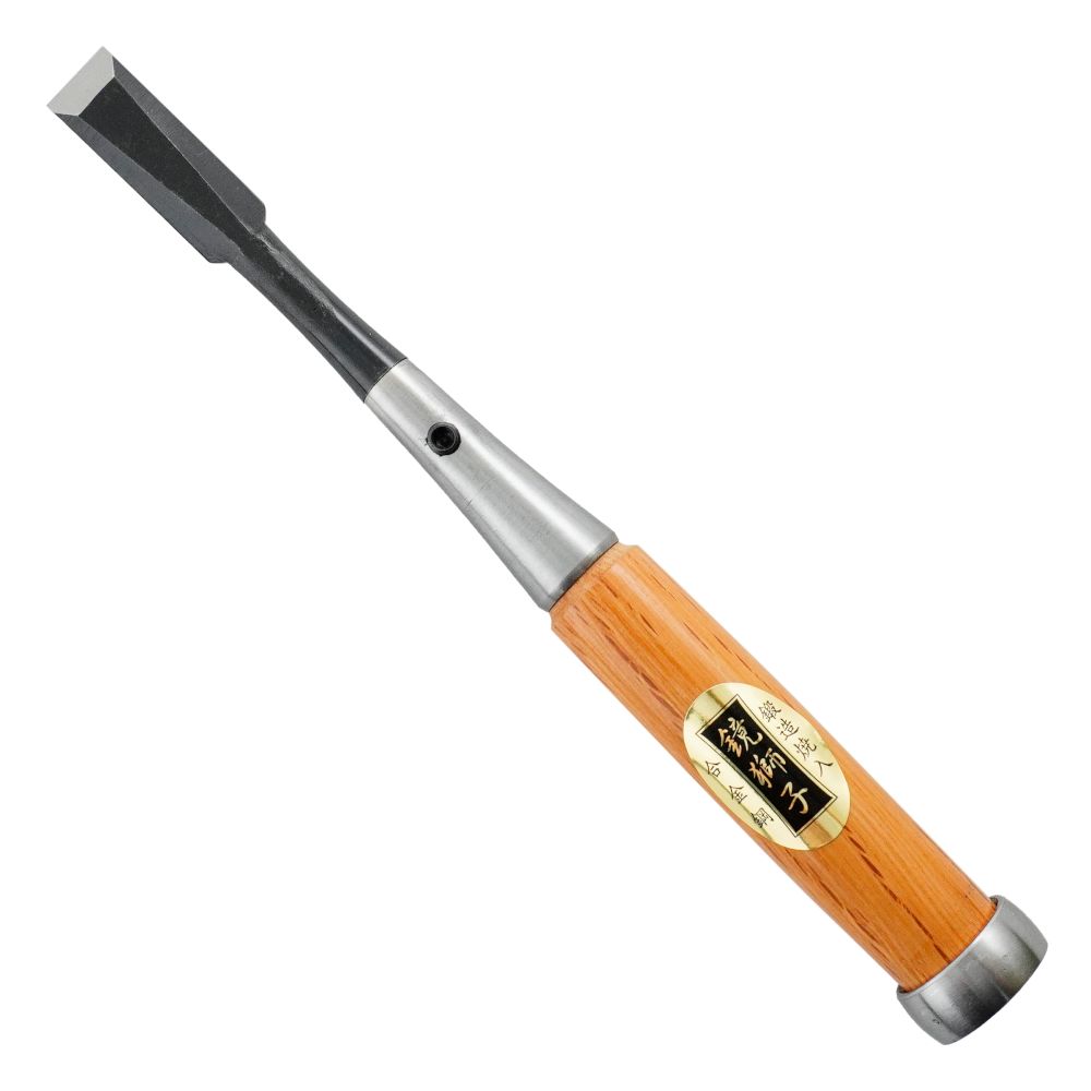 追入のみ のみ ノミ 鑿 鏡獅子 替刃式追入のみ合金鋼 15ミリ 15mm 木材 切削 通し穴加工 DIY 工具 大工 ビッグマン BIGMAN 4962308137535