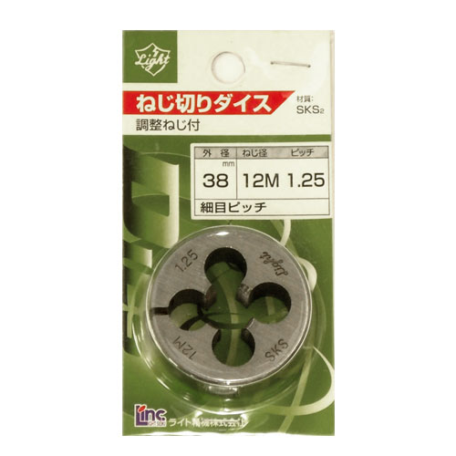 乐天商城 - ライト精機 ライト ダイス 38径12×1.25 4990052011481