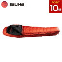 ISUKA イスカ 寝袋 シュラフ 冬用 -25℃ -25度 車中泊 キャンプ 登山 アウトドア ロングセラー 山岳部 デナリ 900 ブリック テラコッタ オレンジ 158529 4988998158513