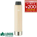 ロゴス LOGOS マグボトル ボトル ドリンクボトル 真空 保温 保冷 260ml スリム コンパクト 細い ギフト プレゼント おしゃれ 携帯オアシス・真空ロングスピナー ヴィンテージアイボリー 81284020 4981325530655 水筒