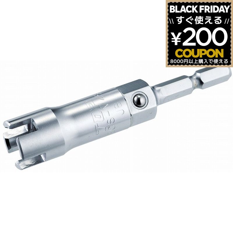 トップ TOP 電動ドリル用 蝶ネジソケット ボール付 ECS-M45