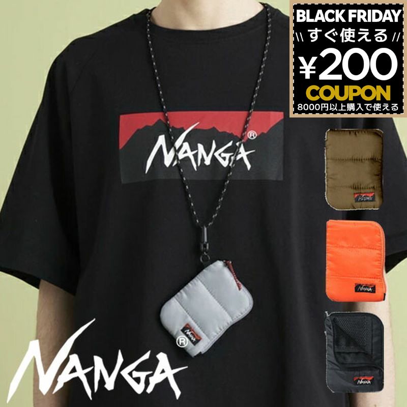 ナンガ NANGA コインケース 小銭入れ 鍵入れ カギ入れ キーケース COIN CASE ミニポーチ ストラップ カ..