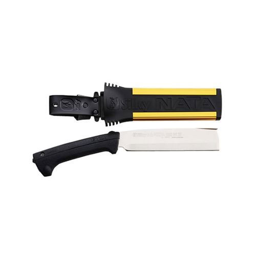 鉈 なた ナタ 枝打ち 薪割り 伐採 竹 雑草 刈り取り 枝払い 雑木林 シルキー 両刃 555-18 180mm