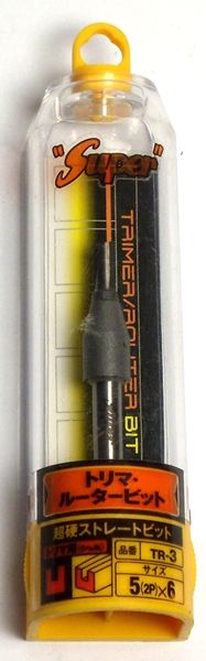 乐天商城 - ライト精機 Super 超硬ストレートビット 4×6 TR-2 4990052001628