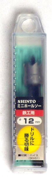 神東工業 シントー ミニホールソー HSS 12mm 4986744340120