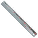 アルミ定規 滑り止め付き 30cm アルミ 定規 読み取りやすい2色目盛 BAR-30 測定用品 曲尺・直尺 BIGMAN(ビッグマン)