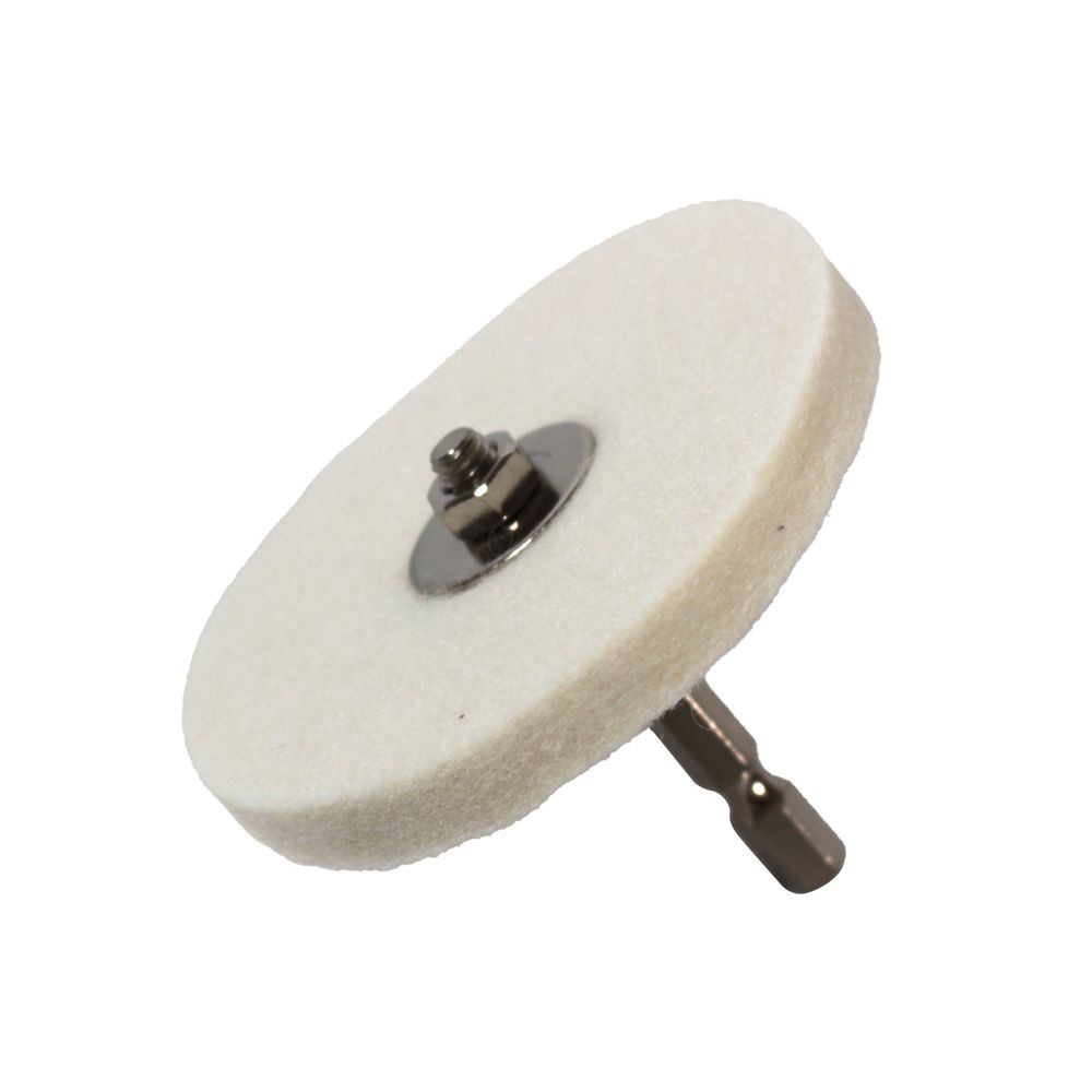 フェルトバフ 六角軸 六角軸付フェルトバフ 75mm D-717 BIGMAN ビッグマン 4962308728573