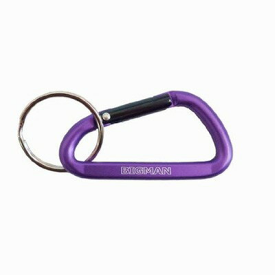 ビッグマン BIGMAN カラビナ CARABINER 50mm AFC1-5PL パープル