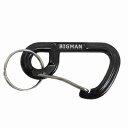 ビッグマン BIGMAN カラビナ CARABINER 60mm AFC3-6BK ブラック