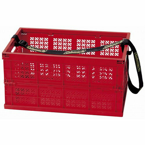 Coleman[コールマン] コンテナ カゴCM 170-6812 ベルトツキコンテナB2[レッド]