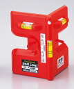 エビス EBISU 水平器 ポストレベル ED-POSMR 鉛直出し用 レッド 奥行12×高さ11.5×幅8cm 4950515123762