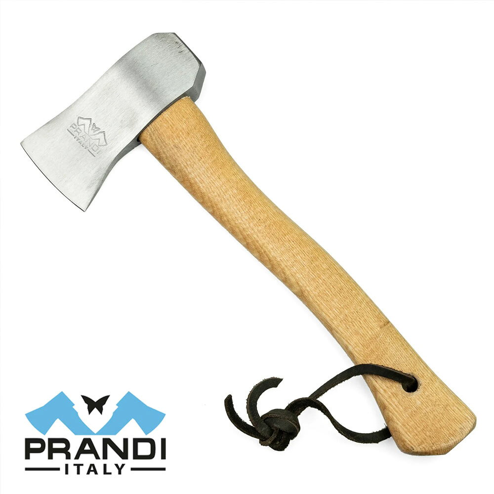 PRANDI プランディ 斧 オノ おの イタリア製 薪割り キャンピングハチェット500 クラシック アッシュハ..