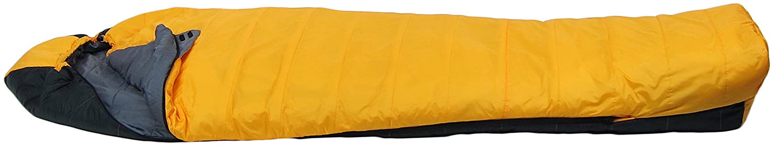 ISUKA イスカ 寝袋 シュラフ 0℃ 0度 コンパクト 軽量 車中泊 キャンプ 登山 アウトドア アルファライト 500X イエロー 黄色 111618 4988998111624