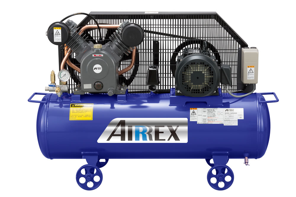 アネスト岩田 コンプレッサ オイル式 50Hz コンプレッサー 3馬力 200V 3相 AIRREX エアレックス 業務用 日本製 HXT22EG-10M5 4900192010534 メーカー直送