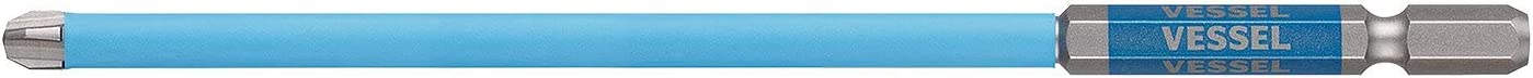 ベッセル VESSEL 40V対応 被覆チューブ付 剛彩 ビット +3×150mm 1本 GSC163150 精密ビット 建築 電気 機械組立 整備 精密組立 DIY 4907587015907