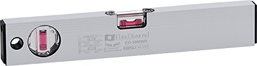水平器 エビス EBISU 水平 計測 磁石付 ベーシックレベル ホワイト レベル 白 マグネット 磁石 ED-30MWR
