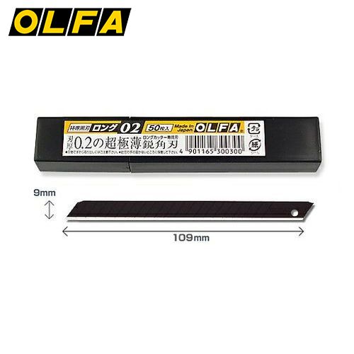 ����ե� OLFA ���å��� ���å����ʥ��� �������å������ؿ� ������ϥ���02 BBLG50K 50������ �ؿ� �ؤ��� 4901165300300