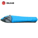 ISUKA イスカ 寝袋 シュラフ 冬用 車中泊 キャンプ 登山 山登り アウトドア アルファライト 1300EX インディゴ ブルー 青 125809 498...