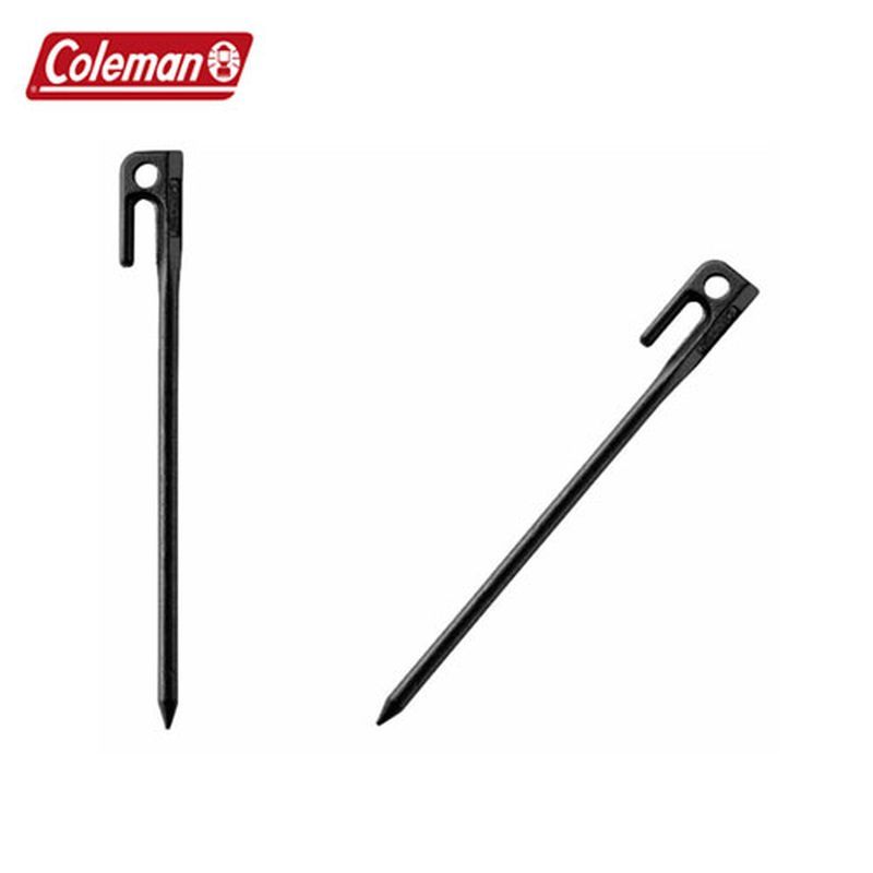 コールマン Coleman ペグ クギ 釘 2000017189 スチールソリッドペグ 20 ブラック 1pc 0076501119527