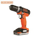 ブラックアンドデッカー BLACK&DECKER GoPak ドリルドライバー 充電池 ACアダプター付き 10.8V BDCDD12US1