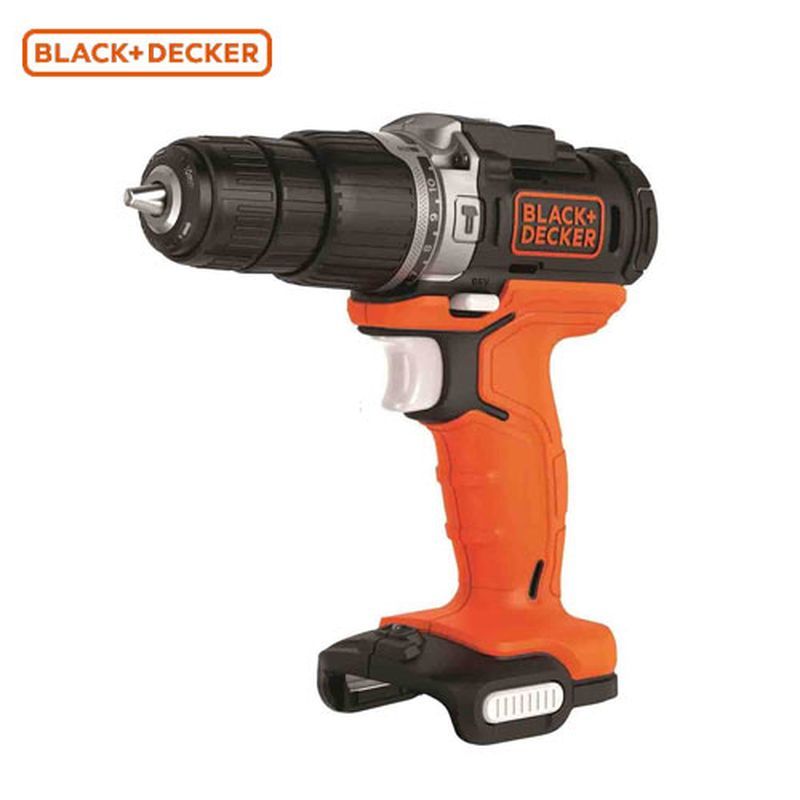 ≪商品名≫ BLACK＆DECKER[ブラック＆デッカー] GoPak 振動ドリルドライバー【本体のみ】 10.8V BDCHD12UB ≪商品説明≫ ●下穴用ドリルビットを含めた8本のビットを付属。買ってすぐに使用できる。 ●USBの出力ポートを搭載しているGoPakバッテリーを採用。 ●モバイルバッテリーは電動工具だけではなく、スマホなどのモバイルデバイスの充電にも活用が可能。 ※本商品に充電池は付属しません。 ●無負荷打撃数:20,250回/分 ●最大能力目安:木工穴あけ=φ25mm、金工穴あけ=φ10mm、コンクリート=φ10mm、ネジ締め=80mm長 ●付属品:50mm #1 プラスビット×1、50mm #2 プラスビット×1、50mm #8 マイナスビット×1、50mm #2 ポジドライブビット×1、100mm #2 プラスビット×1、100mm #2 ポジドライブビット×1、下穴用φ2.5mm ドリルビット×1、ビットバー×1 ≪商品詳細≫ ●本体サイズ:幅19.5×奥行8.2×高さ20cm ●定格電圧:DC10.8V ●バッテリータイプ:リチウムイオン ●無負荷回転数:0-350/0-1350 回転/分 ●最大締め付けトルク:40N・m ●クラッチ数:11段階(ドリルモード含む)