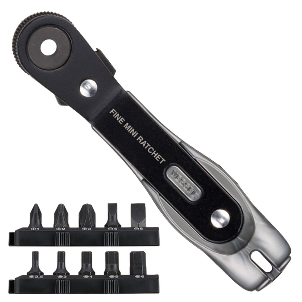 VESSEL ベッセル ラチェット ベンド ミニラチェット 60ギア  FINE MINI RATCHET ファインミニラチェット ベンドタイプ TD-25B 4907587035486