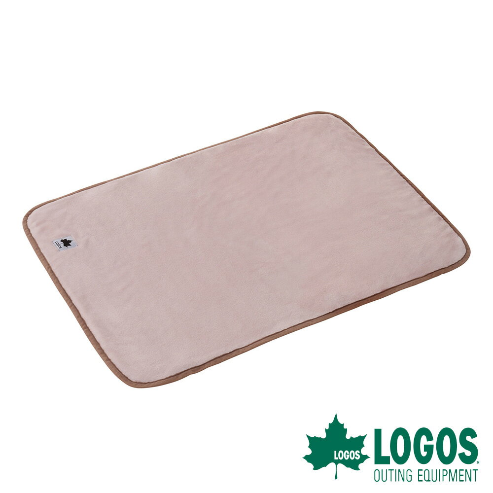 ロゴス logos ブランケット ひざ掛け 中判 おしゃれ コンパクト 軽量 持ち運び フリース ボア キャンプ ボア＆フリース・クッション 34203439 4981325613303